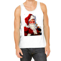 Painting Santa Tank Top | Artistshot