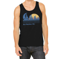 Hot Trend Bar Harbor Me Sailboat Vintage 80s Sunset Tank Top | Artistshot