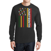 Trending Juneteenth Flag Black Power Fists Long Sleeve Shirts | Artistshot