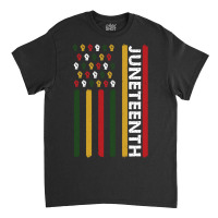 Trending Juneteenth Flag Black Power Fists Classic T-shirt | Artistshot