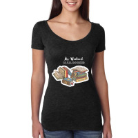 Limited Edition My Weekend Is All Booked Women's Triblend Scoop T-shirt | Artistshot