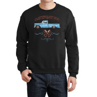 Hot Rod Patina Brigade Blue Crewneck Sweatshirt | Artistshot