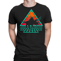 Vintage 80's Retrowave Triceratops Dinosaur T-shirt | Artistshot