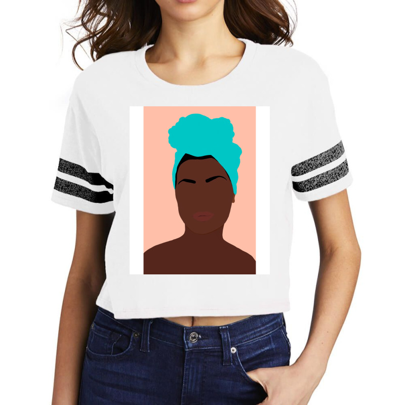 Ava Scorecard Crop Tee by shagensuntios | Artistshot