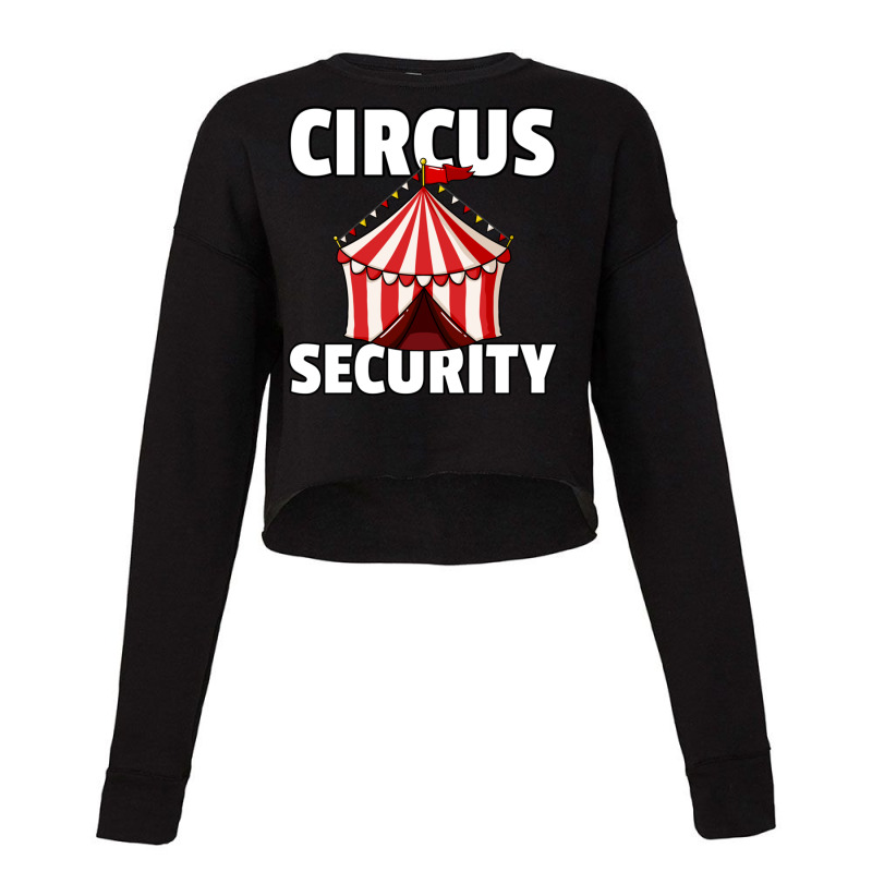 Circus Staff Security Gift Ringmaster Clown Pullover Hoodie Cropped Sweater by ReginaldLewisMay | Artistshot