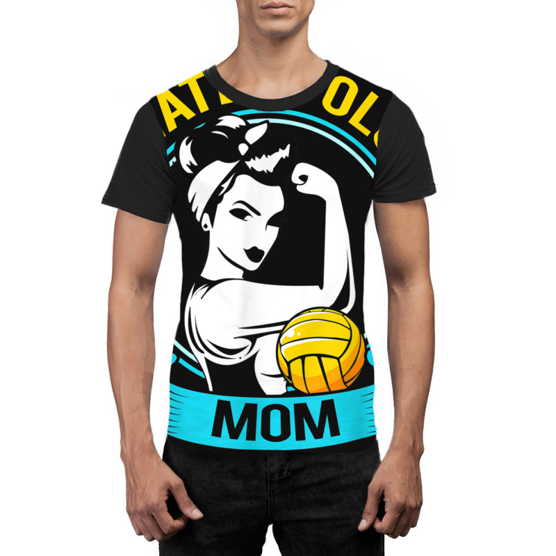 Water Polo Mothers Day For Water Polo Mom Graphic T-shirt | Artistshot