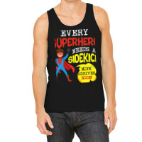 Every Superhero Needs A Sidekick Ba1 Tank Top | Artistshot