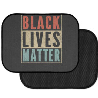 Vintage Black Lives Matter Retro 70s 80s Style Blm Rear Car Mat | Artistshot