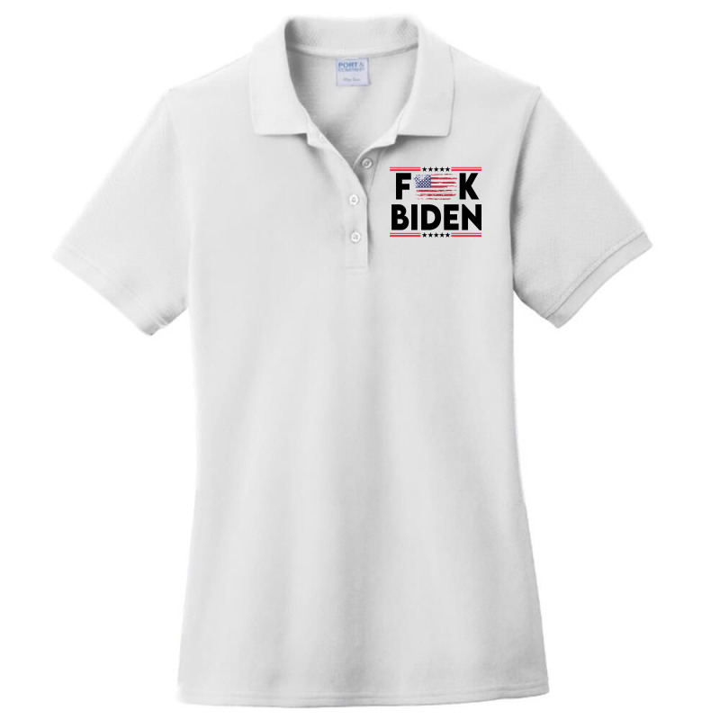 Biden Fk Biggest Idiot Democrats Ever Nominated     Love Ladies Polo Shirt by lenainplongo2 | Artistshot