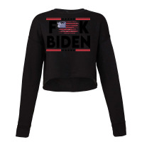 Biden Fk Biggest Idiot Democrats Ever Nominated     Love Cropped Sweater | Artistshot