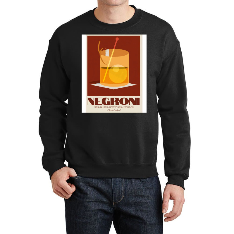 Classic Negroni Vintage Crewneck Sweatshirt by toufieenteksd | Artistshot