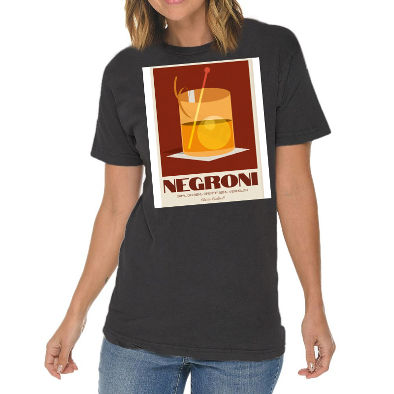 Classic Negroni Vintage Vintage T-Shirt by toufieenteksd | Artistshot