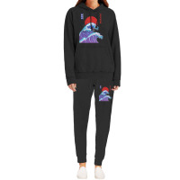 Hot Trend Big Wave Vaporwave Aesthetic 80s Anime Fashion Streetwear Hoodie & Jogger Set | Artistshot