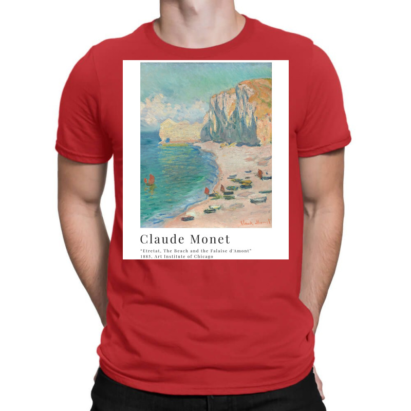 Claude Monet   Etretat1 T-Shirt by toufieenteksd | Artistshot