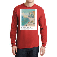 Claude Monet   Etretat1 Long Sleeve Shirts | Artistshot