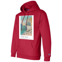 Claude Monet   Etretat1 Champion Hoodie | Artistshot