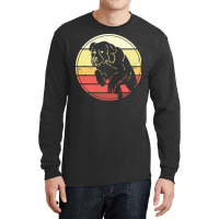 Landseer T  Shirt Cool Landseer Dog Sunset T  Shirt Long Sleeve Shirts | Artistshot