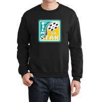 Film Reel Cinema Film Star 3d Crewneck Sweatshirt | Artistshot