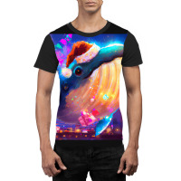 Hot Trend Cute Humpback Whale Drawing Graphic T-shirt | Artistshot