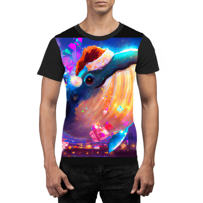 Hot Trend Cute Humpback Whale Drawing Graphic T-shirt | Artistshot