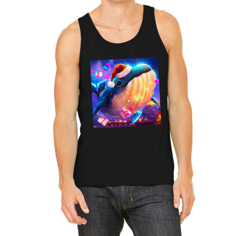 Hot Trend Cute Humpback Whale Drawing Tank Top | Artistshot