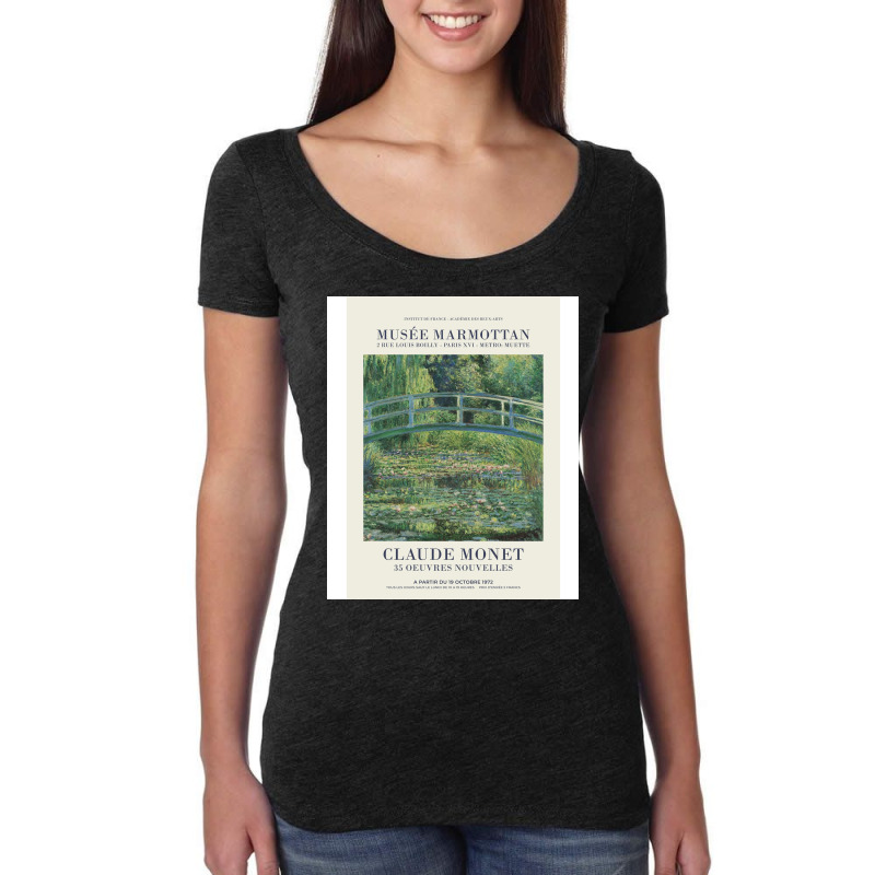 Claude Monet   The Water Lily Pond Women's Triblend Scoop T-shirt by toufieenteksd | Artistshot