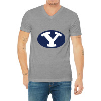 Byu Cougars V-neck Tee | Artistshot