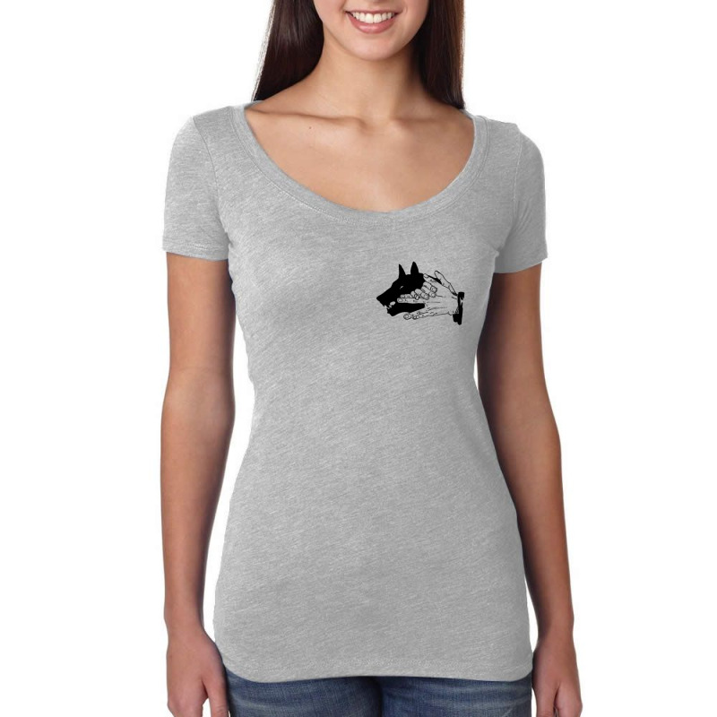 Ten Shadows Sign Shikigami Divine Dog Hand Sign Dog Kon 1 Women's Triblend Scoop T-shirt by MarkDesharnais | Artistshot