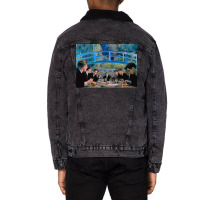 Dead Poets Society  Monet Unisex Sherpa-lined Denim Jacket | Artistshot