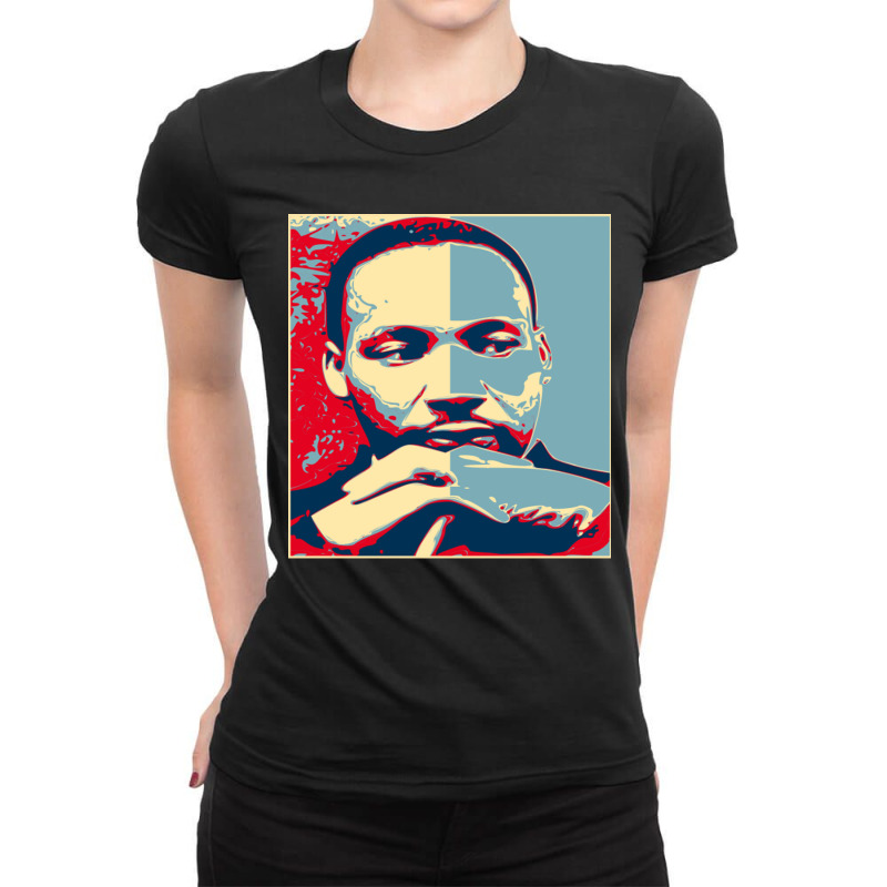 Martin Luther King Ladies Fitted T-Shirt by HoraceMcgloin | Artistshot