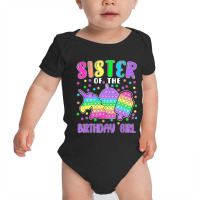 Limited Edition Let's Pop-it Sister Of The Birthday Girl Pop-it Baby Bodysuit | Artistshot