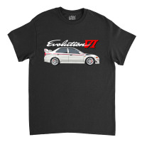 Tommi Makinen Evo 6 White Classic T-shirt | Artistshot