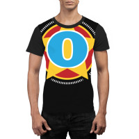 Of Superhero Letter O Star And Stripes Graphic T-shirt | Artistshot