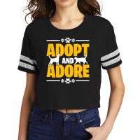 Trending Adopt And Adore Scorecard Crop Tee | Artistshot