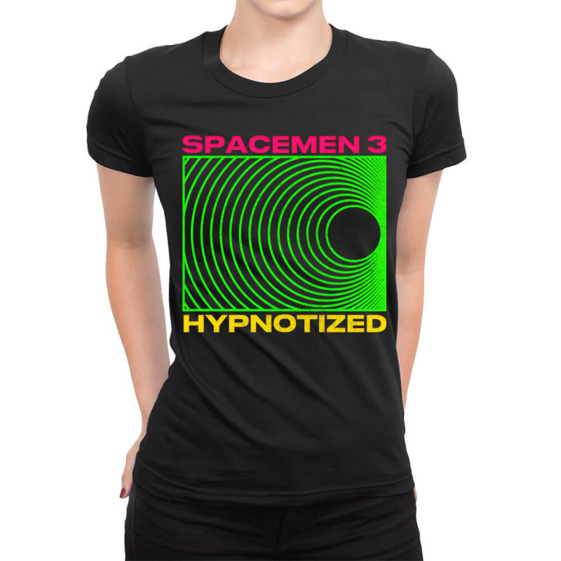 Hypnotized Spacemen 3 Original 90s Style Design Ladies Fitted T-Shirt by MernaPutney | Artistshot