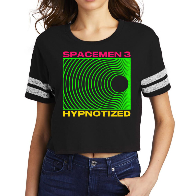 Hypnotized Spacemen 3 Original 90s Style Design Scorecard Crop Tee by MernaPutney | Artistshot