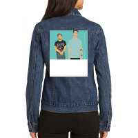 Cleopatrick Minimal Artwork Ladies Denim Jacket | Artistshot