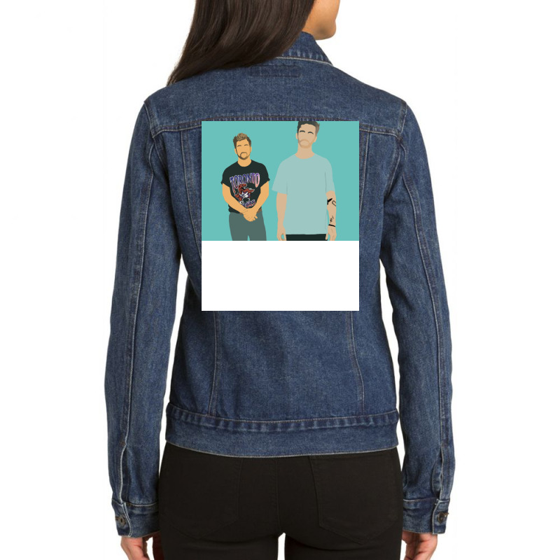 Cleopatrick Minimal Artwork Ladies Denim Jacket by toufieenteksd | Artistshot