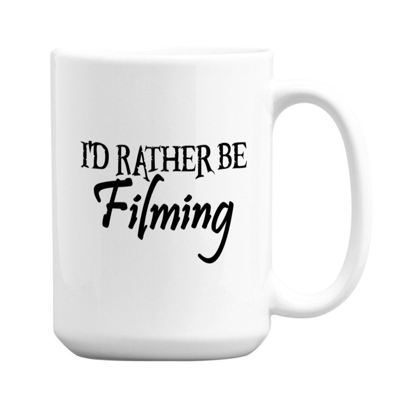 Filming Films Director Actor Actress Spectator Cinema Television Strea 15 Oz Coffee Mug | Artistshot