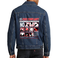 Kermode And Mayo Code Of Conduct Men Denim Jacket | Artistshot