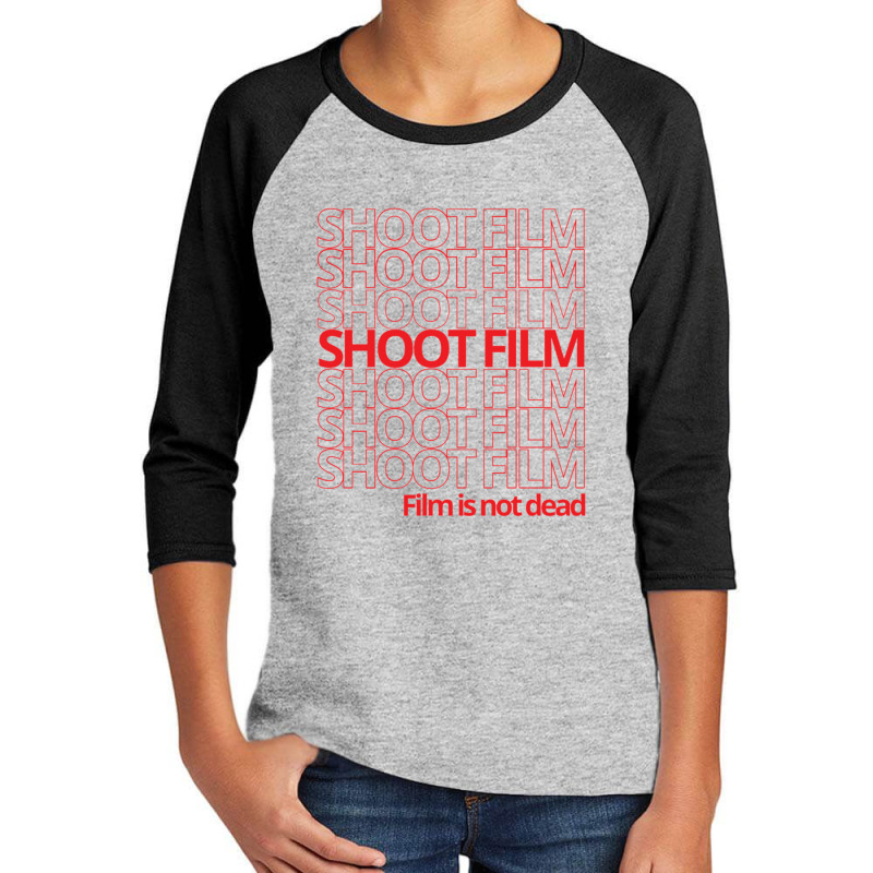 Shoot Film Youth 3/4 Sleeve by BrendaJoMoore | Artistshot