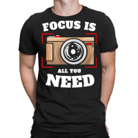 Photographer T  Shirt Photographer Focus Camera Photography T  Shirt T-shirt | Artistshot