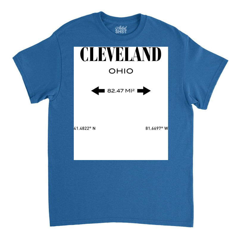 Cleveland Print Classic T-shirt by toufieenteksd | Artistshot