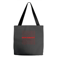 The Future Is Non Binary Gender Identity Genderqueer Tote Bags | Artistshot