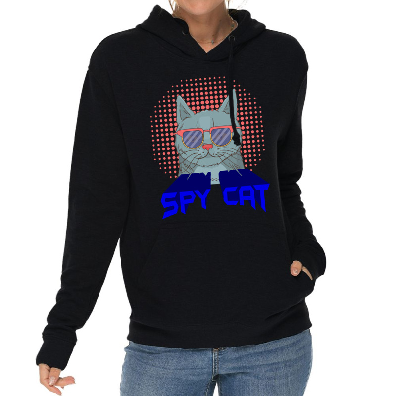 Limited Edition Spy Cat Lightweight Hoodie by Pannell Quintero | Artistshot