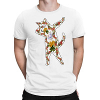 Cat In Lotus Tattoo Dabbing T-shirt | Artistshot