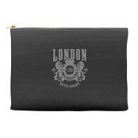 London Uk Vintage Gb England Great Britain United Kingdom Accessory Pouches | Artistshot