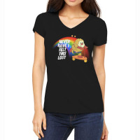 Never Have I Felt This Lost Retro 80s Style Vintage Look Nihilism Desi Women's V-neck T-shirt | Artistshot