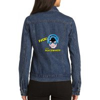 Peacemaker 1 Ladies Denim Jacket | Artistshot