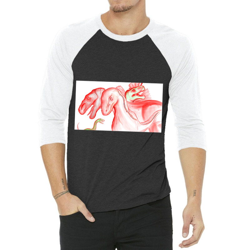 Limited Edition Concept Dinos 3/4 Sleeve Shirt | Artistshot